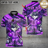 Maxcorners Cool Streetwear Wolf Bowling Multicolor Customized Name, Team Name 3D Shirt