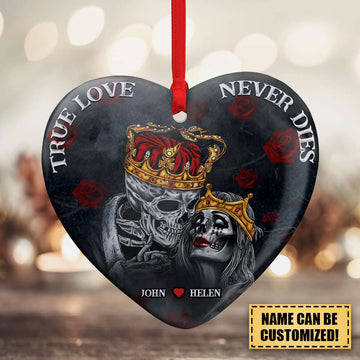 Maxcorners Personalized The Best Seat In The House Skull Toilet Sitting Christmas - Ornament