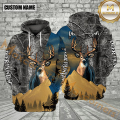 Maxcorners Deer Hunting Mountain All Over Print Shirt Best Gift For Hunter