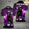 Maxcorners Golf Grim Reaper Pumpkin Multicolor Customized Name, Team Name 3D Shirts