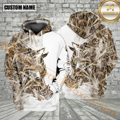 Maxcorners Wild Boar Hunting Camo All Over Print Shirt Best Gift For Hunter