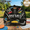 (7 Colors) Maxcorners Disc Golf Dynamic Flying Discs & Chain Basket Personalized Name 3D Cap LM3009