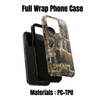 Maxcorners Elk Hunting American Flag Personalized Name Phone Case