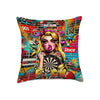 Maxcorners Darts 90s Bad Girl Graffiti Art Multicolor Customized Name 3D Pillow