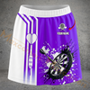 Maxcorners Darts Heart Dartboard Splatter Personalized 3D Skirts With Shorts