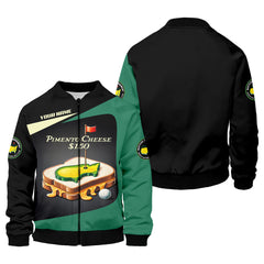 Maxcorners Pimento Cheese Augusta Golf Course Custom Men's Golf Polo Shirt, Funny Golf Gifts