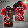 Maxcorners Darts Cobra Lightning Dartboard Blue Electric Design Multiple Personalized Name, Team Name 3D Shirt