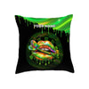 Maxcorners Darts Green Neon Lips Shamrock Multicolor Customized Name 3D Pillow