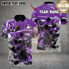 Maxcorners Bowling Crimson Chaos Strike Multicolor Customized Name, Team Name 3D Shirts