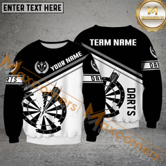 Maxcorners Broken Darts Jersey Customized Name, Team Name 3D Polo Shirt