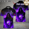 Maxcorners Golf Grim Reaper Hellfire Design Personalized Name, Team Name 3D Shirt (4 Colors)