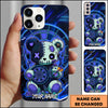 Maxcorners Darts Voodoo Teddy Bear Dartboard Multicolor Personalized Name 3D Phone Case