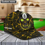 Maxcorners Personalized Billiards Skull Cap (8 colors)