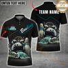Maxcorners Bowling Ball Alarm Clock Multicolor Personalized 3D Shirt, Sleeping Pin & Wake-Up Ball Shirts