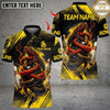 Maxcorners Snake Bowling Multicolor Customized Name, Team Name 3D Shirts