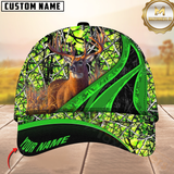 Maxcorners Hunting Deer Camouflage Multicolor Personalized Name 3D Cap