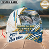 Maxcorners Fishing Offshore Boat Personalized Name 3D Cap