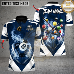 Maxcorners Infernal Break – 8 Ball Billiards Legends Personalized Name 3D Unisex Shirt