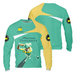 Maxcorners Master Tournament Custom Men's Golf Polo Shirt, Golf Gifts For Dad