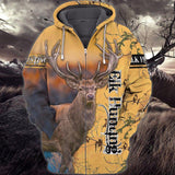 Maxcorners Hunting Elk Shirt 3D All Over Printed Clothes