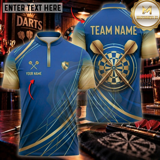 Maxcorners Darts & Dartboard Celtic Knot Graphic Multicolor Customized Name, Team Name 3D Shirts