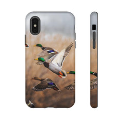 Maxcorners Mallards In Flight Full Wrap Phone Case LM0812
