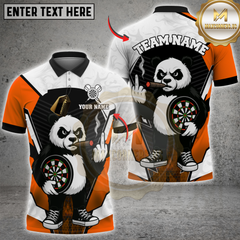 Maxcorners Panda Darts  Multicolor Customized Name, Team Name 3D Shirt