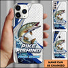 Maxcorners Fishing Phone Case Splash Art Fishing Phone Case Custom Name (8 Fish Species)