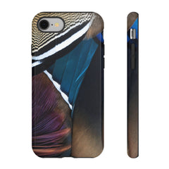 Maxcorners Drake Wood Duck Feathers Full Wrap Phone Case LM0812