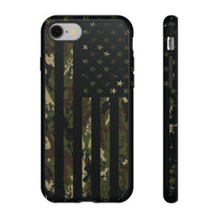 Maxcorners Camo Flag Full Wrap Phone Case LM0812