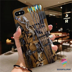 Maxcorners Bow Hunting Hunting Personalized Name Phone Case LM0912