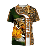 Maxcorners Honey Bee Pattern All Over Printed Unisex Shirt LM1304