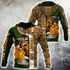 Maxcorners Honey Bee Pattern All Over Printed Unisex Shirt LM1304