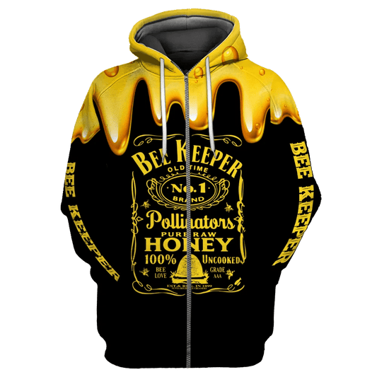 Maxcorners Personalized Support Local Honey Bee All Over Printed Unisex Shirt LM1304