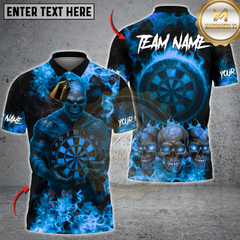 Maxcorners Mummy Inferno Darts Multicolor Customized Name, Team Name 3D Shirts