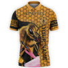Maxcorners Personalized Name Honey Bee 8 All Over Printed Unisex Shirt LM1304