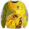 Maxcorners Personalized Name Honey Bee 11 All Over Printed Unisex Shirt LM1304