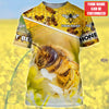 Maxcorners Personalized Name Honey Bee 13 All Over Printed Unisex Shirt LM1304