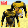 Maxcorners Personalized Name Honey Bee 15 All Over Printed Unisex Shirt LM1304