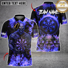 Maxcorners Mummy Inferno Darts Multicolor Customized Name, Team Name 3D Shirts