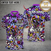 Maxcorners Darts & Skull Dartboard Graffiti Graphic Multicolor Customized Name, Team Name 3D Shirts