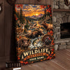 Maxcorners Hunting Freedom Mountain Wilderness Personalized Canvas Wall Art