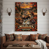 Maxcorners Hunting Freedom Mountain Wilderness Personalized Canvas Wall Art