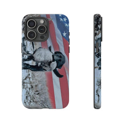 Maxcorners American Flag Retriever Full Wrap Phone Case LM0812