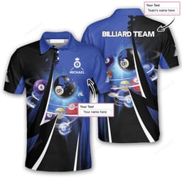 Maxcorners Pure Pool Billiard Polo Shirts For Men, Billiard team shirts, Gift for Pool team player