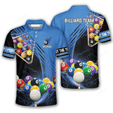 Maxcorners Billiard Lover Billiard multicolor Polo Shirts For Men, Billiard team shirts, Gift for Pool team player