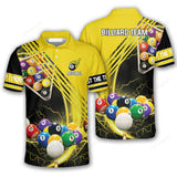 Maxcorners Billiard Lover Billiard multicolor Polo Shirts For Men, Billiard team shirts, Gift for Pool team player