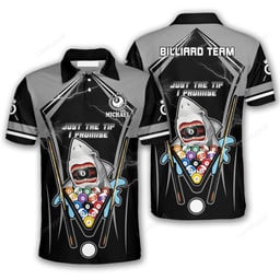 Maxcorners Pool Shark Billiard Shirts For Men, Billiard team shirts, Gift for Pool team player