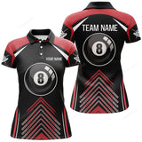Personalized Billiard Ball Camouflage Version Polo Shirts For Women
