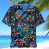 Maxcorners Crazy Hot Rod Drag Racing Hawaiian Shirt